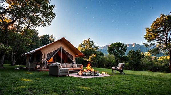 Camping en ardèche : découvrez le luxe au cœur de la nature !